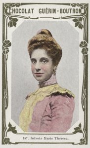 Infante Marie Therese (barevné foto) od French School