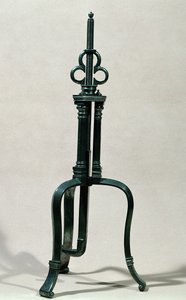 Nástroj pro trepanaci, podobný tomu, který ilustroval Ambroise Pare (asi 1510-90), 16.-17. století (kov) od French School