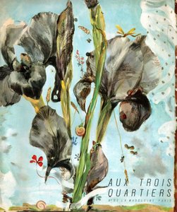 Iris (květina). (Ilustrace, cca 1920) od French School