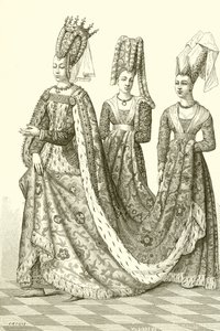 Isabeau de Baviere od French School