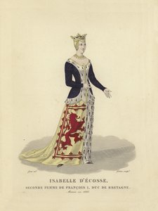 Isabella Skotská, manželka Františka I., vévody z Bretaně