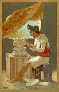 slonovina (chromolitho) od French School