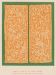 Diptych ze slonoviny Dolní Říše od French School