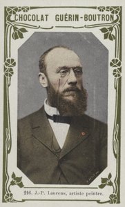 J-P Laurens, malíř (barevné foto) od French School