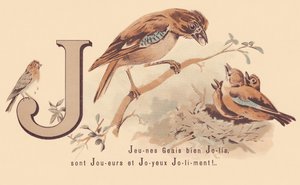 J: Young Jays Pretty are Players and Happy Jolily! od French School