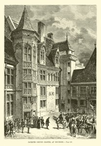 Hostel Jacques Coeurs v Bourges od French School