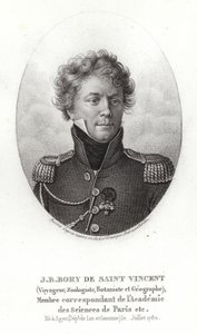 Jean-Baptiste Bory ze Saint-Vincent od French School