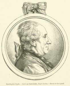 Jean-Baptiste Pigalle (rytina) od French School