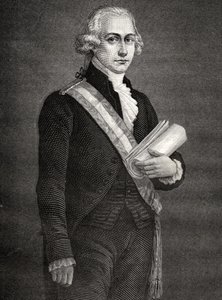 Jean-Nicolas Pache, z „Histoire de la Revolution Francaise“ od Louise Blanca (1811-82) od French School