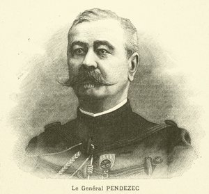Jean Pendezec, francouzský generál (rytina) od French School
