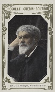 Jean Richepin, Academie-Francaise (barevné foto) od French School
