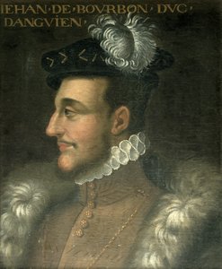 Jean de Bourbon, vévoda z Anguien od French School