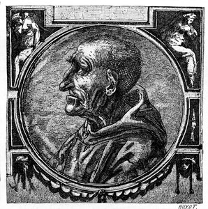 Jerome Savonarola (rytina) od French School