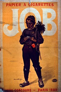 Job Cigarette Paper, 1895 od French School