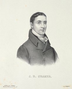 Johann Baptist Cramer (1771-1858), vyryl Magnier od French School