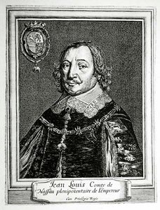 John Louis of Nassau-Hadamar, hrabě z Nassau-Dillenburg (rytina od French School