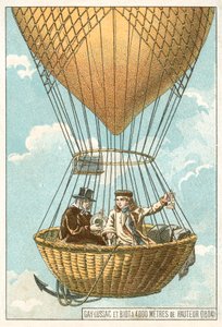 Joseph Louis Gay-Lussac a Jean-Baptiste Biot v balónu v nadmořské výšce 4000 metrů od French School