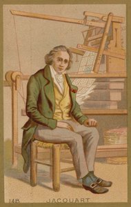 Joseph Marie Jacquard, francouzský tkadlec a obchodník od French School