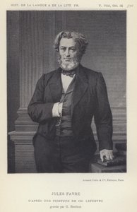 Jules Favre (litho) od French School