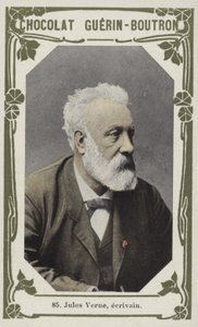 Jules Verne, ecrivain (barevné foto) od French School