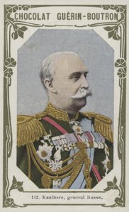 Kaulbars, generál Russe (barevná fotografie) od French School