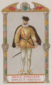 Francouzský král Karel IX od French School