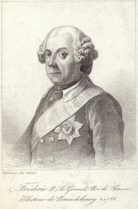Pruský král Fridrich II od French School