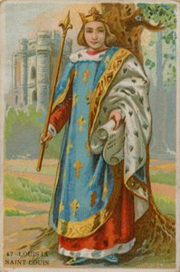 Král Ludvík IX., Saint Louis od French School