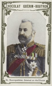 Kuropatkin, ruský hlavní generál (barevná fotografie) od French School