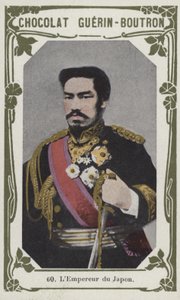 Japonský císař (barevná fotografie) od French School
