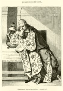 The Man is Mischievous (rytina) od French School