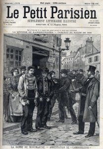 La Bande de Montmartre: Policie zatkla lupiče v Paříži v „Le petit Parisien““ od French School