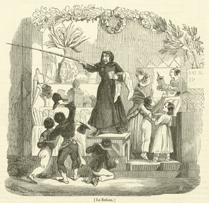 La Befana (rytina) od French School