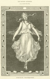The Egg Dance (rytina) od French School