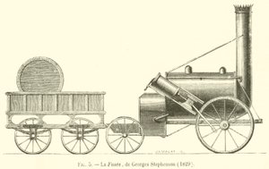The Rocket od Georgese Stephensona od French School