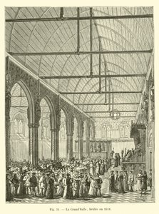 GrandSalle, vyhořel v roce 1618 od French School
