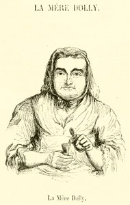 La Mere Dolly (rytina) od French School