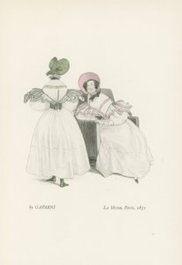 Móda, Paříž, 1831 od French School