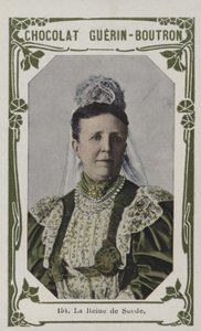 La Reine de Suede (barevná fotografie) od French School