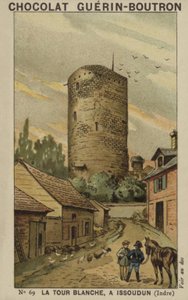 Bílá věž, v Issoudun, Indre od French School
