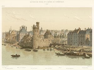 Tour de Nesle a Hotel de Guenegaud, 1650 od French School