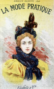 Praktická móda v „almanachové sekerce“““ 1896. od French School