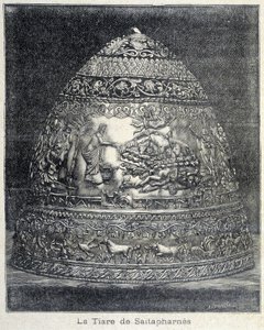 Diadém Saitapharnes - v „“Le Petite Parisien““ od French School