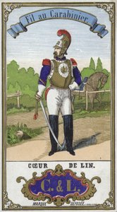 Štítek pro nit Carabiniers od French School
