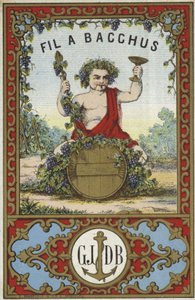 Štítek pro Fil a Bacchus od French School