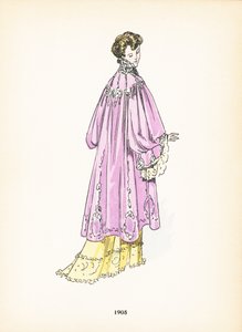 Dámská móda, 1905 od French School