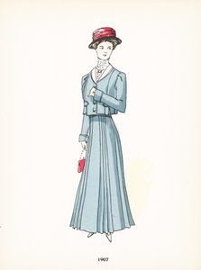 Dámská móda, 1907 od French School