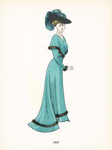 Dámská móda, 1907 od French School