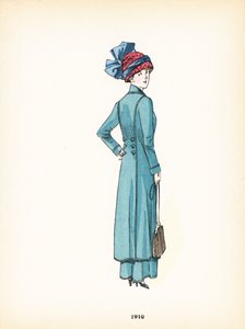 Dámská móda, 1910 od French School