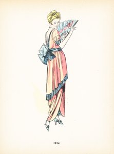 Dámská móda, 1914 od French School
